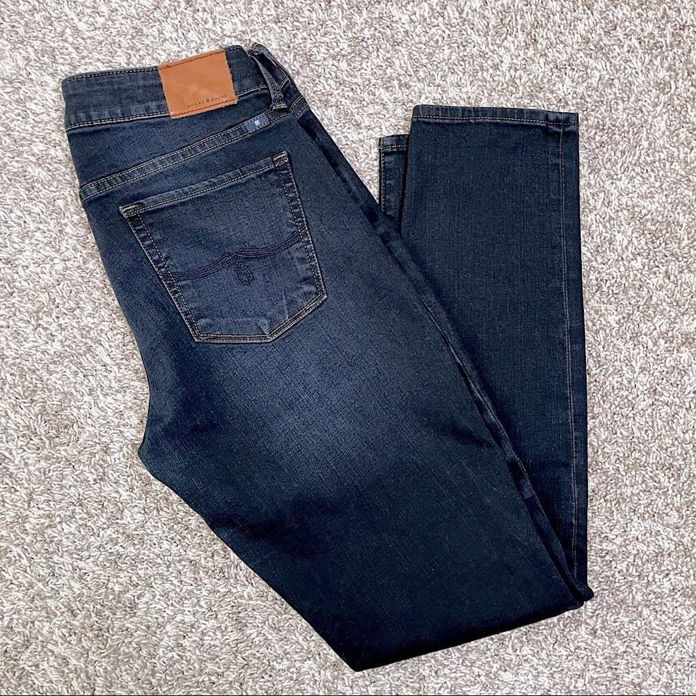 Lucky Brand Lolita Dark Wash Denim Skinny Jeans Size 4/27